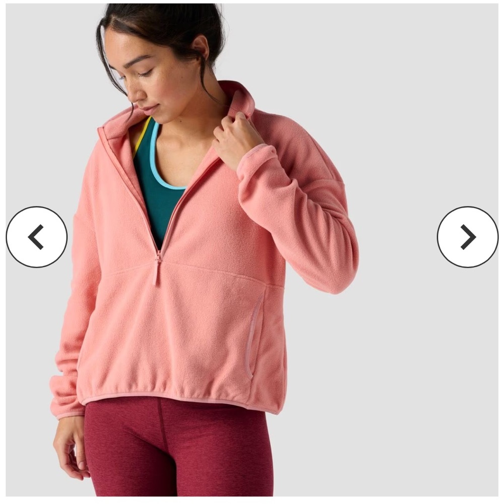 Stoic microfleece sweatshirt, XS